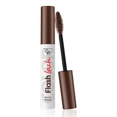 ریمل پرپشت کننده قهوه ای موکا flash lash mocha brown