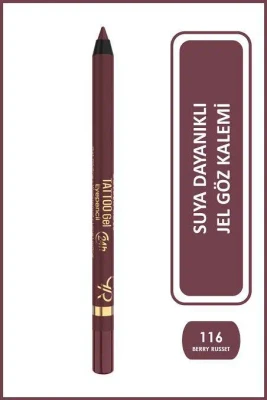 مداد چشم ضدآب تتو ژل شماره tattoo gel eyepencil 116