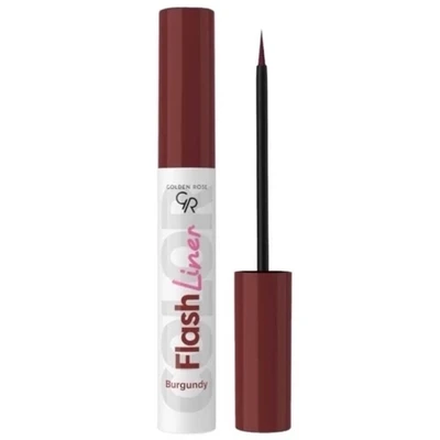 خط چشم مویی رنگ برگاندی Flash lash burgundy eyeliner