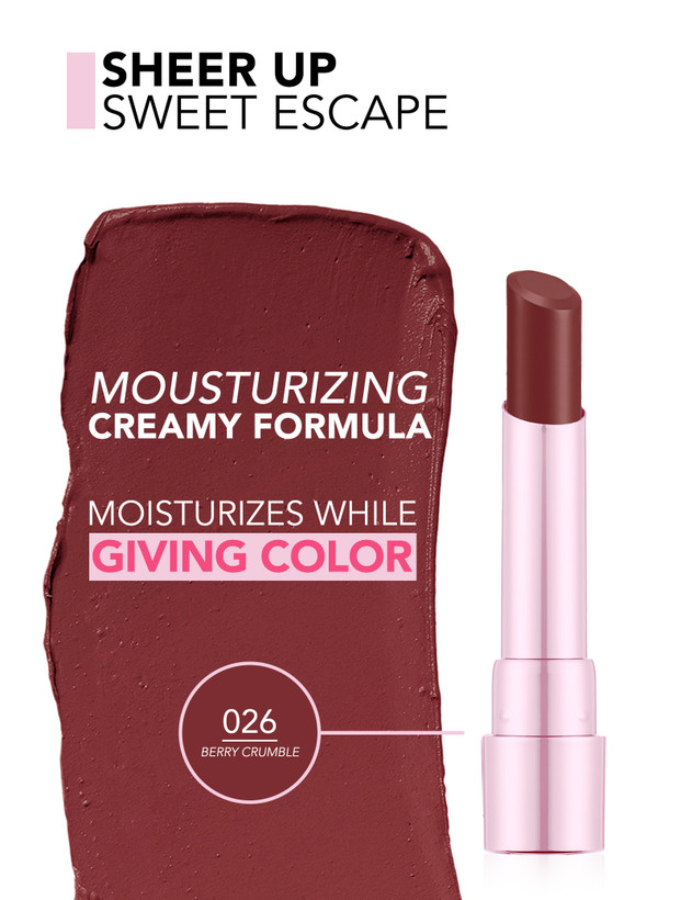 رژ لب شیرآپ سوییت اسکیپ sheer up lipstick sweet escape