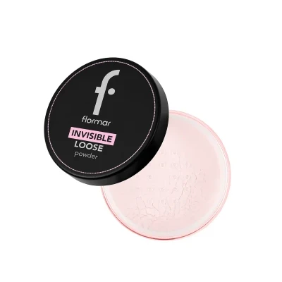 پودر بیک رنگ صورتی (BUBBLE GUM 003) invisible loose powder
