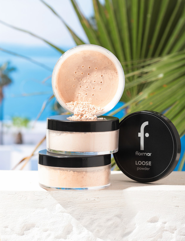 پودر فیکس رنگی Loose powder
